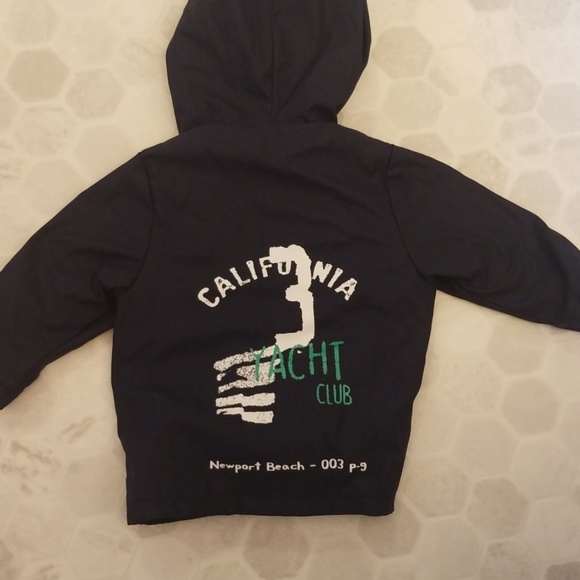 3 Pommes navy rain jacket - Picture 5 of 5